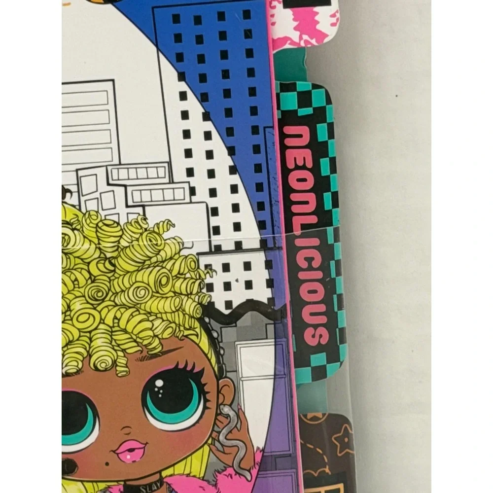 LOL Surprise OMG Flawless Fashion Sketchbook Stickers Stencils New